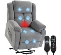 HOMCOM Fauteuil de télévision avec aide à se lever - Fauteuil de relaxation