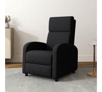 HOMCOM Fauteuil relax fauteuil inclinable salon fauteuil de relaxation - dossier réglable jusqu'à 160° repose-pieds intégré
