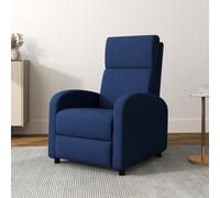HOMCOM Fauteuil relax fauteuil inclinable salon fauteuil de relaxation - dossier réglable jusqu'à 160° repose-pieds intégré