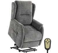 HOMCOM Fauteuil TV électrique réglable 2 Moteurs avec relevage assisté