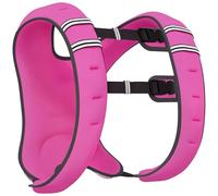 HOMCOM Gilet Lesté de 8 kg, Veste Mixte avec Poche, Rose