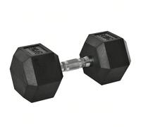 HOMCOM Haltère courte poids 20 Kg - entraînement musculaire & haltérophilie - acier caoutchouc noir Avec cet haltère courte d'un poids total de 20 Kg, vous disposez d'une sélection illimitée d'exercic