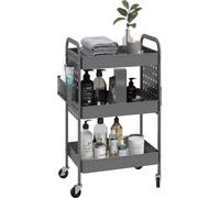 Homcom HOMCOM Chariot de cuisine avec 3 étagères 850-290V00