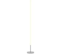 HOMCOM Lampadaire LED, lampadaire sur pied salon à intensité variable, télécommande, interrupteur à pied, température de couleur réglable, éclairage d'angle haut, pour salon, chambre, argent