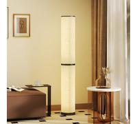 HOMCOM Lampadaire LED sur Pied à Intensité Variable 3000-6000 K Beige