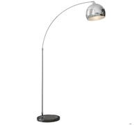 HOMCOM - Lampadaire - Métal - 115x30x180cm - Argent
