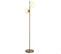 HOMCOM - lampadaire - Métal - 39x28x165cm - Doré