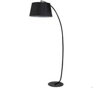 HOMCOM - lampadaire - Métal - 47x105x190cm - Noir