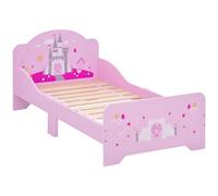 HOMCOM - lit enfant - MDF - 143x73x60cm - Rose