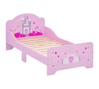 HomCom – Lit enfant en MDF – 143x73x60 cm – Rose