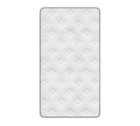 HOMCOM Matelas 90x200 cm 25,8 cm Hauteur 7 zones ergonomique avec housse amovible lavable