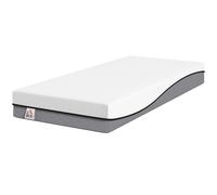 HOMCOM Matelas à ressorts ensachés avec mousse à mémoire infusée au thé vert H3 fermeté Öko-TEX & CertiPUR 200x90x20 cm Gris