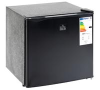 HOMCOM Mini congélateur Température Réglable de -14 à -24°C Compact 35L - étagère Amovible - Porte réversible Classe F - dim. 47L x 44,2P x 48,8H cm - Noir