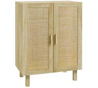 HOMCOM - Meuble de rangement - Panneaux de particules - 73x41x102cm - Bois naturel
