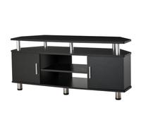 HOMCOM Meuble TV pour Téléviseur jusqu'à 55 Pouces 120 x 40 x 52 cm Noir