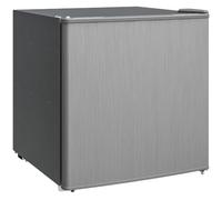 HOMCOM Mini Congélateur 35L Compact, Étagère Amovible, 47x44,2x48,8cm Gris | Température Réglable -14 à -24°C , Porte Réversible