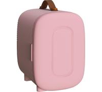 HOMCOM-Mini réfrigérateur-ABS, aluminium-20,3L x 26,3B x 28H cm-Rose