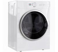 HOMCOM Mini Sèche-linge Portable 4.8kg 1020W Chauffage PTC, Minuterie, Bianco