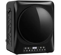 HOMCOM Mini sèche-linge sans évacuation 5kg 9 programmes 1000W Noir