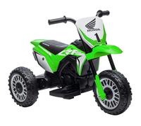 HOMCOM - Moto cross éléctrique pour enfant - PP - 71x40.5x43.5cm - Vert