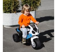 HOMCOM Moto électrique pour enfants 3 roues 6V 2,5 Km/h effets lumineux et sonores charge max. 20 kg BMW S1000 RR bleu