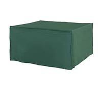 HOMCOM Outsunny Housse de Protection Étanche Housse Salon de Jardin 600D Oxford Tissu Bâche Salon de Jardin Extérieur Imperméable rectangulaire 135L x 135l x 75H cm Vert