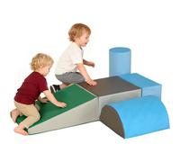 HOMCOM Parcours Motricité Bébé 5PCS en Mousse EPE Multicolore