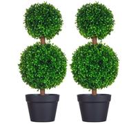 HOMCOM - Plante artificielle - PE - 23x23x60cm - Vert