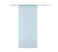 HOMCOM Porte coulissante en Verre