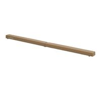 HOMCOM Poutre de Gymnastique Pliable Antidérapante 210 cm Marron