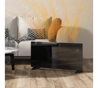 HOMCOM Radiateur électrique au sol ou mural 2000W affichage LED, minuterie 24 heures ou hebdomadaire, thermostat, télécommande