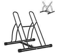 HomCom Râtelier 2 vélos modulable 54×60×57 cm acier époxy noir