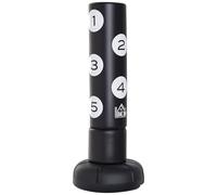 HOMCOM Sac de Frappe Libre 1,77m Support Robuste