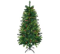 HOMCOM - Sapin de Noël - PVC - 60x60x150cm - Vert