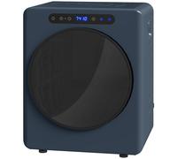 HOMCOM Sèche linge à évacuation, sèche-linge électrique 1000 W 3 Kg, 6 modes de séchage, minuterie, acier inoxydable, bleu