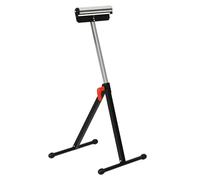 HOMCOM Servante d'atelier à rouleau pliable, 68 à 110 cm, max. 90 kg, noir