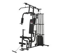 HOMCOM - Station de musculation - Acier - 150x110x210cm - Noir