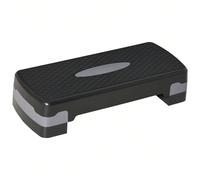 HOMCOM Stepper aerobic fitness hauteur reglable 2 niveaux surface antiderapante plastique 68 x 29 x 15 cm noir et gris Description:Ce stepper d'aerobic de HOMCOM sera idéal pour votre remise en forme,