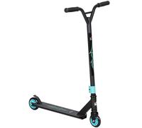 HOMCOM Stunt Scooter, Funscooter, Stuntscooter avec roulements à billes ABEC 9, Kickscooter avec roues en similicuir de 100 mm, trottinette à pédales, trottinette de ville, Trick Roller pour enfants à