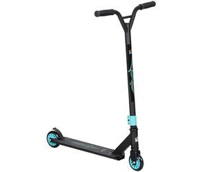 HOMCOM Stunt Scooter, Funscooter, Stuntscooter avec roulements à billes ABEC 9, Kickscooter avec roues en similicuir de 100 mm, trottinette à pédales, trottinette de ville, Trick Roller pour enfants à