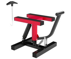 HOMCOM Support de Levage Central pour Moto 150kg 29,5-41cm