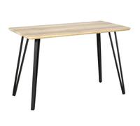 HOMCOM - table - Bois - 120x60x75cm - Beige