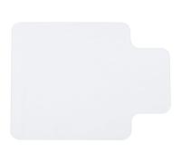 HOMCOM Tapis Chaise de Bureau 90 x 120 cm antidérapant Tapis de Sol Bureau résistant aux Rayures, protège Chaise roulettes pour parquet carrelage et sols durs, Facile à Nettoyer, Transparent