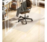 HOMCOM Tapis de Chaise de Bureau 100x150cm Rectangulaire Tapis de Protection antidérapants en Plastique Transparent