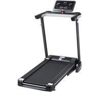 HomCom Tapis de course électrique pliable Aosom.fr x FFHandball 1-12 km/h 500W LCD 12 prog. Noir