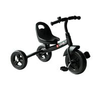 HomCom Tricycle enfants Multi-équipé garde-boue sonnette pédales antidérapantes siège 2 positions