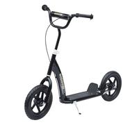 HOMCOM - Trottinette - Acier - 120x52x88cm - Noir