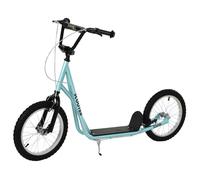 HOMCOM - trottinette - Acier - 139x58x96cm - Bleu