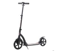 HOMCOM - trottinette - Aluminium - 92,5x37,5x97cm - Noir