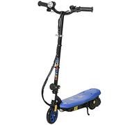 Trottinette électrique pliable enfant 120w 12 km/h max. Hauteur guidon réglable bleu TU
